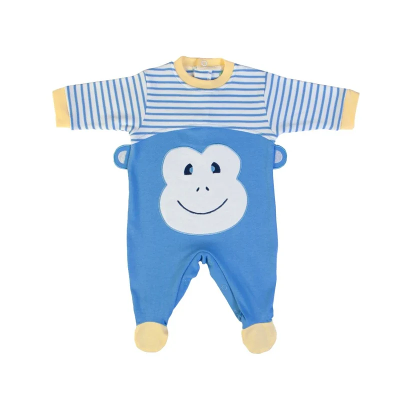 TUTINA NEONATO NASCITA MANICA LUNGA - MONKEY