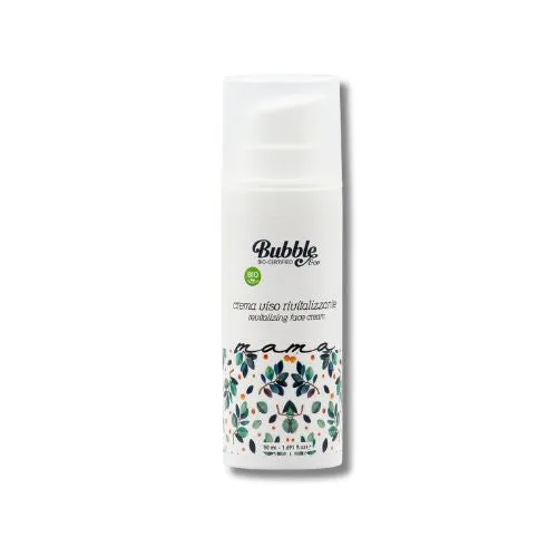 CREMA VISO RIVITALIZZANTE E ANTIMACCHIE - GRAVIDANZA - BUBBLE E CO - LINEA MA.MA