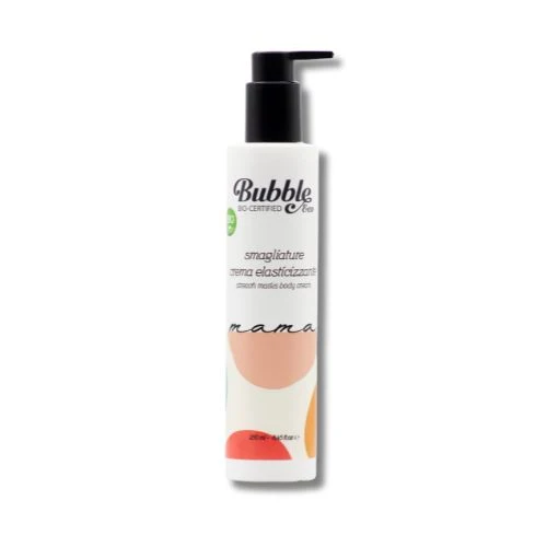 TRATTAMENTO SMAGLIATURE - CREMA ELASTICIZZANTE - GRAVIDANZA - BUBBLE E CO - LINEA MA.MA