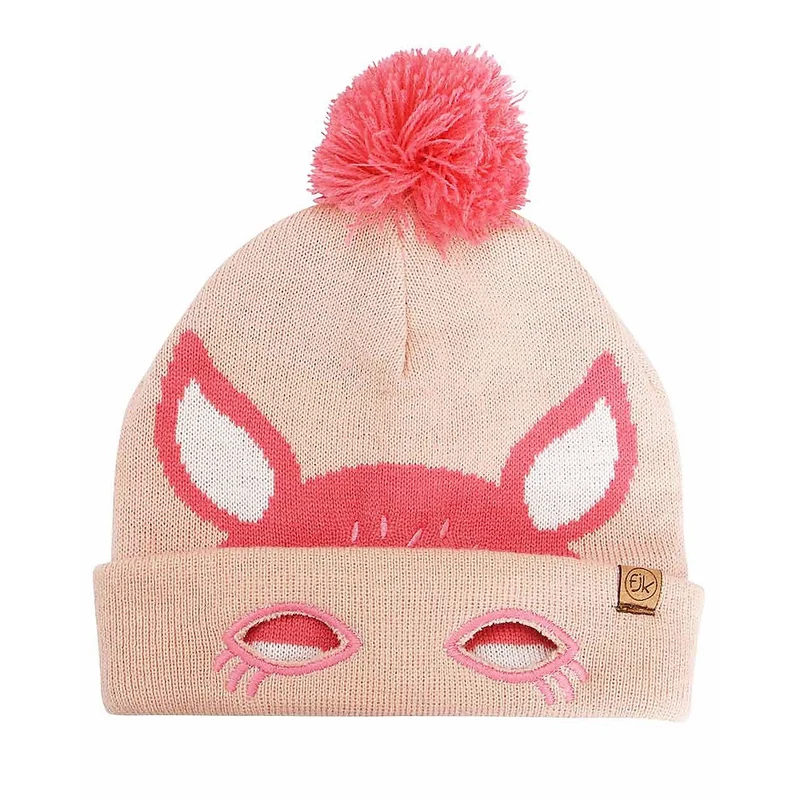FLAPJACKKIDS - BERRETTO CAPPELLO INVERNALE BAMBINA A MAGLIA - CERVO (2-6 ANNI)