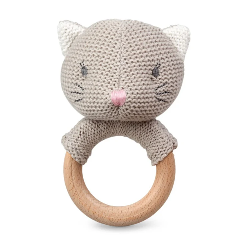 KIOKIDS - SONAGLIO MASSAGGIAGENGIVE NEONATO MICIO 13 CM