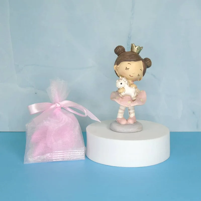 BOMBONIERA BATTESIMO PRINCIPESSA CON UNICORNO