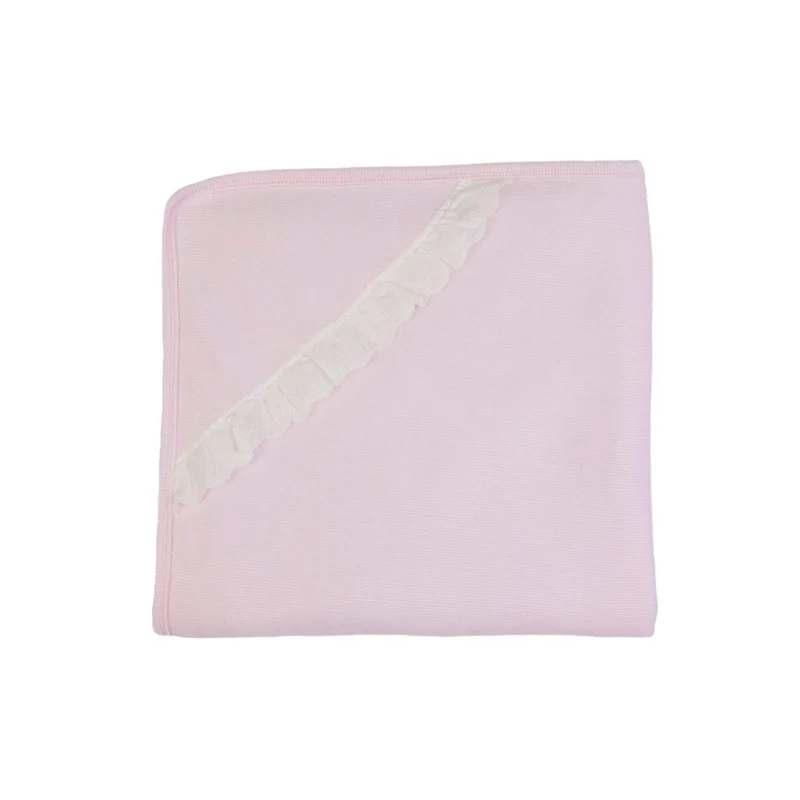 COPERTINA NEONATO CARROZZINA CULLA PASSEGGINO INVERNALE IN CINIGLIA ROSA