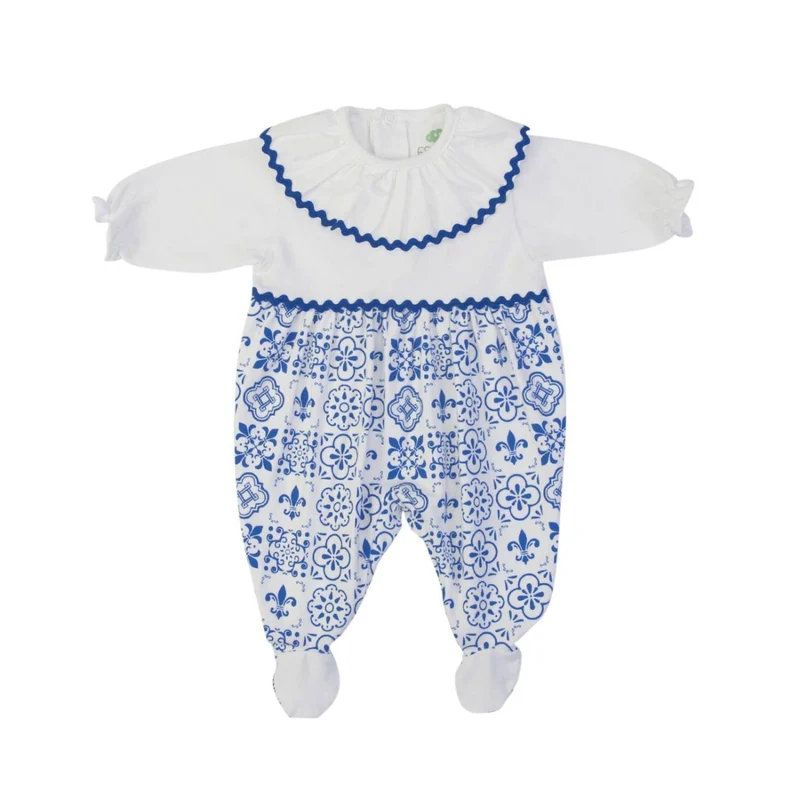 TUTINA NEONATA NASCITA IN COTONE MANICA LUNGA - CAPRI