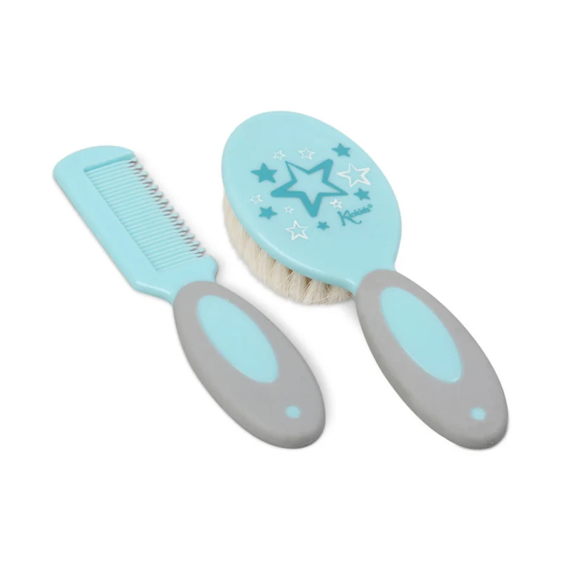 SET SPAZZOLA E PETTINE BAMBINO NEONATO GRIGIO