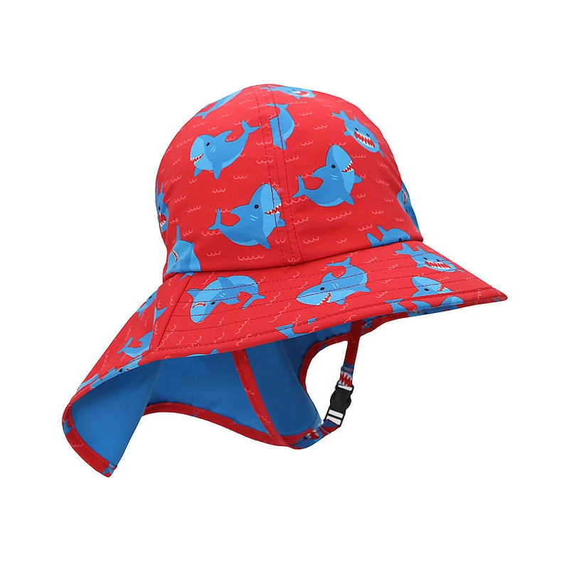 CAPPELLINO NEONATO BAMBINO ESTIVO SQUALO