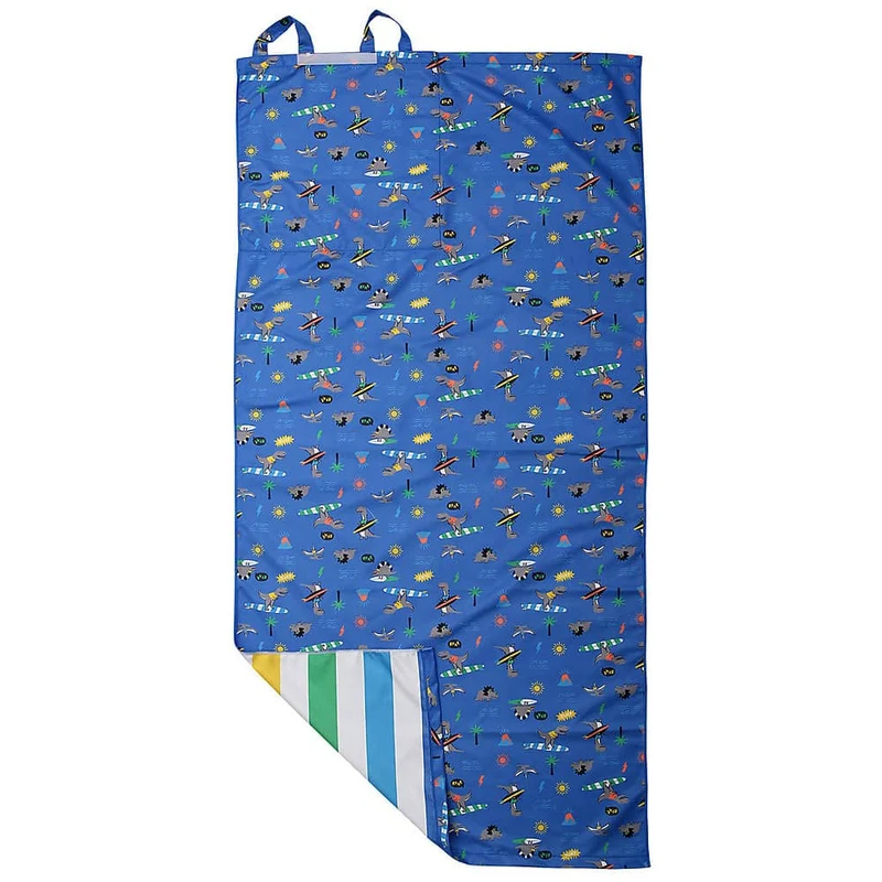 TELO MARE BAMBINI + ZAINETTO 2 in 1 - DINOSAURI