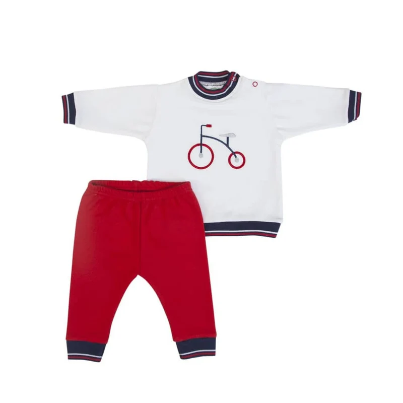 TUTA NEONATO BAMBINO IN COTONE - BICI
