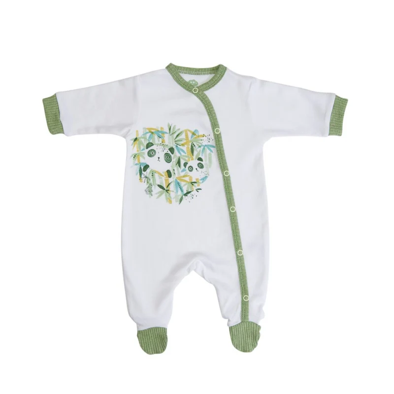 TUTINA NEONATO NASCITA MANICA LUNGA - PANDA