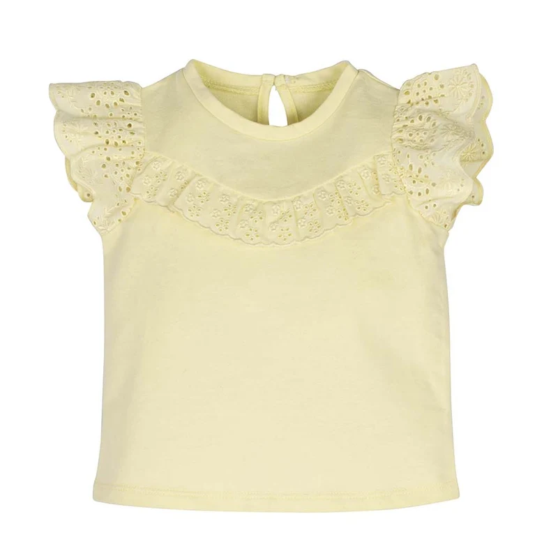MAGLIA BAMBINA BIO CON ROUGE GIALLA 3 - 24 MESI