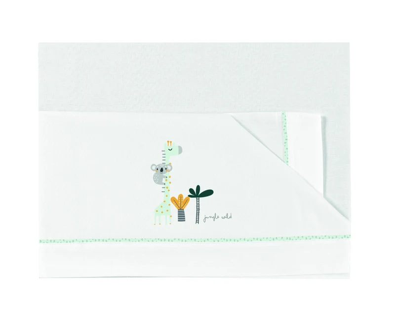 COMPLETO LENZUOLA LETTINO CON SBARRE NEONATO - KOALA