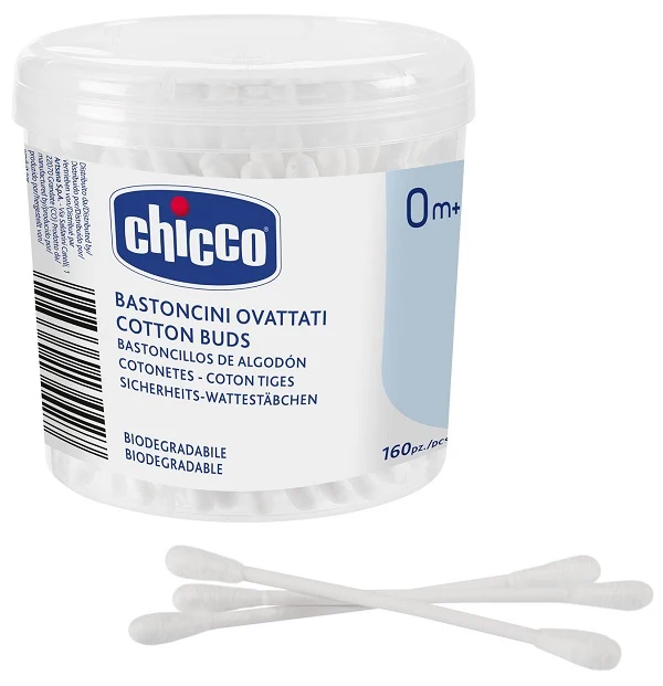 Chicco bastoncini cotonati 160 pezzi