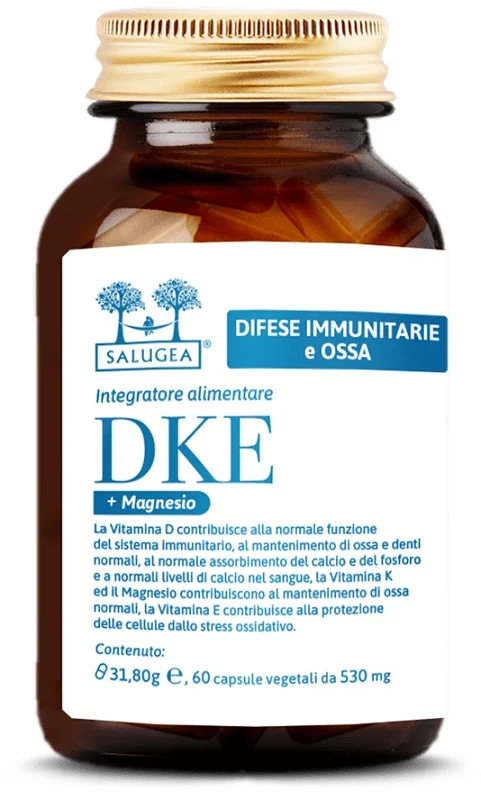 Salugea dke + magnesio 60 capsule