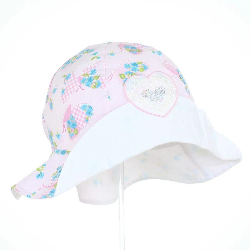 CAPPELLO BIMBA ESTIVO CLOE ANTI-UV SPF 50+ - PURO COTONE - 30-36 MESI