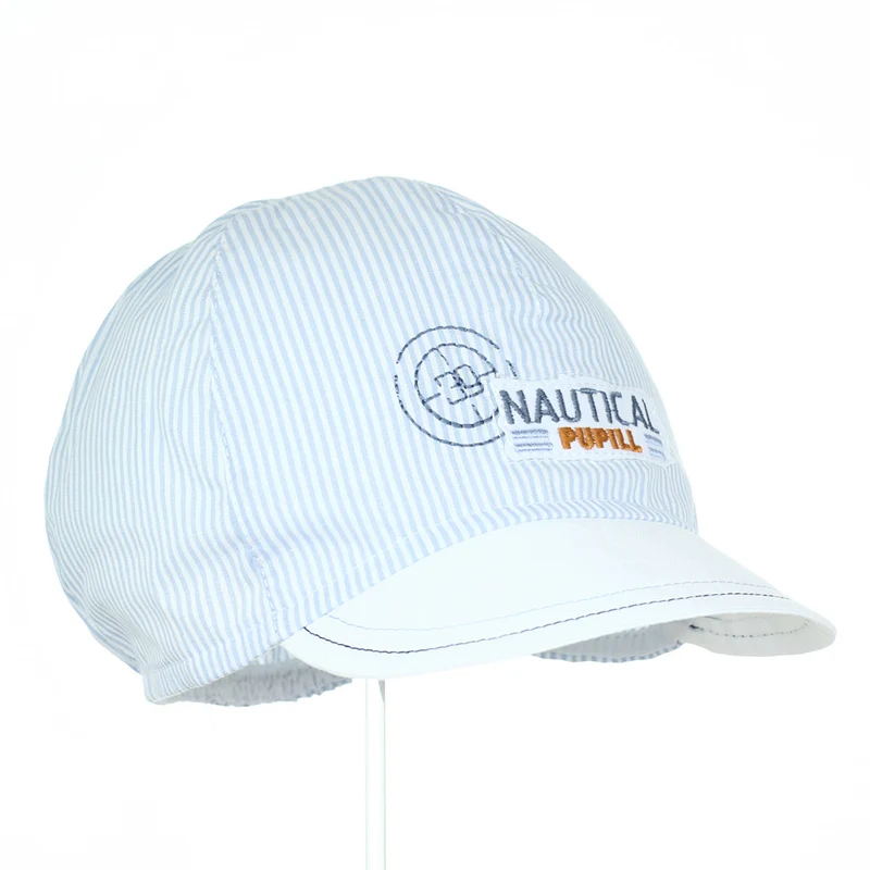 CAPPELLO BAMBINO ESTIVO NANTES ANTI-UV SPF 50+ - PURO COTONE - VARIE MISURE