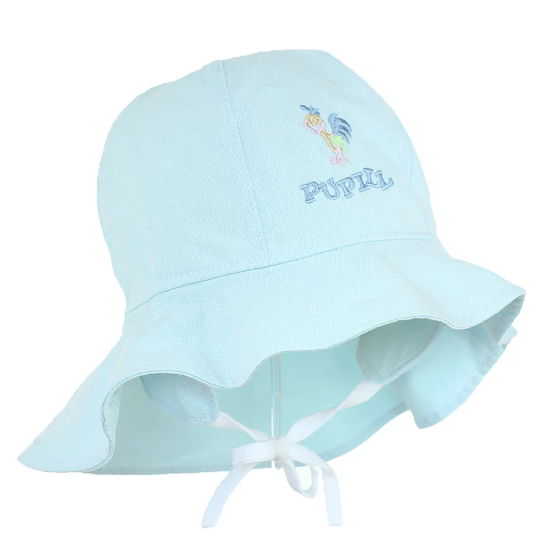 CAPPELLO NEONATA ESTIVO ISABEL ANTI-UV SPF 50+ - PURO COTONE - 6-9 MESI