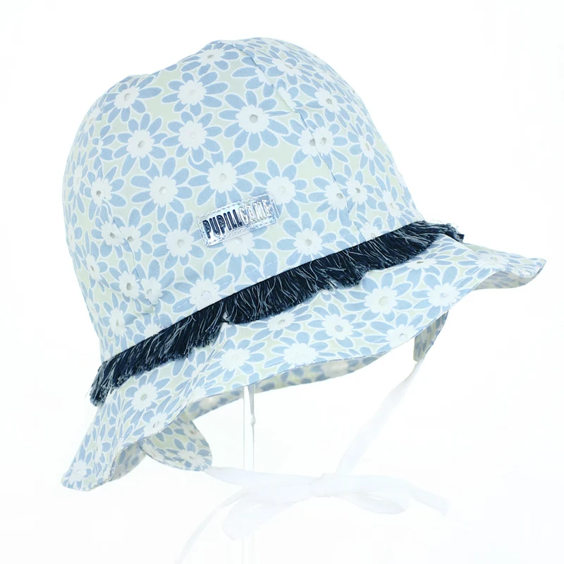 CAPPELLO BIMBA ESTIVO MARGARETH ANTI-UV SPF 50+ - PURO COTONE - 30-36 MESI