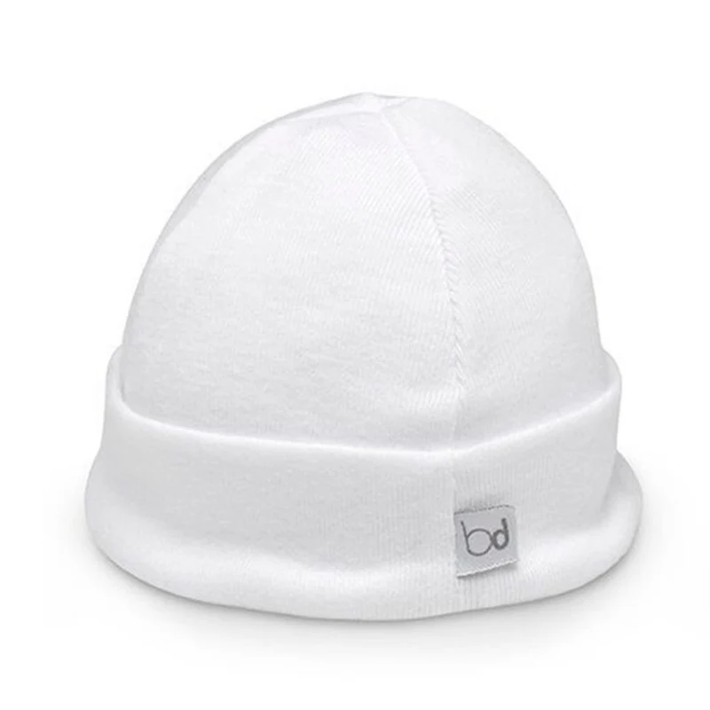 CAPPELLINO COTONE NEONATO BIANCO NEW BORN
