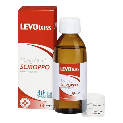 Levotuss 30 mg/5 ml sciroppo