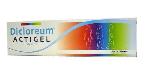 Dicloreum actigel 1 % gel