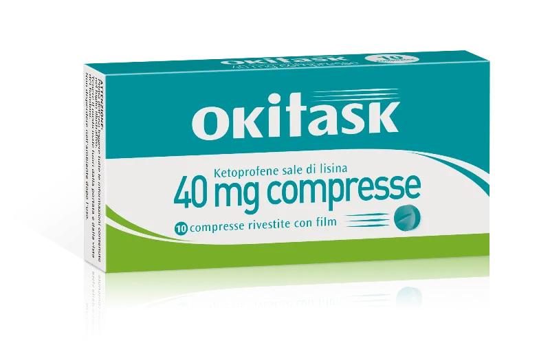 Okitask 40 mg compresse rivestite con film