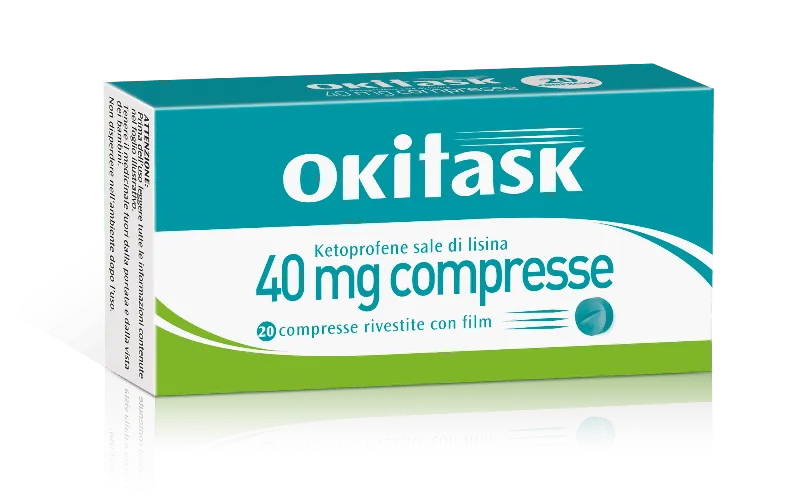 Okitask 40 mg compresse rivestite con film