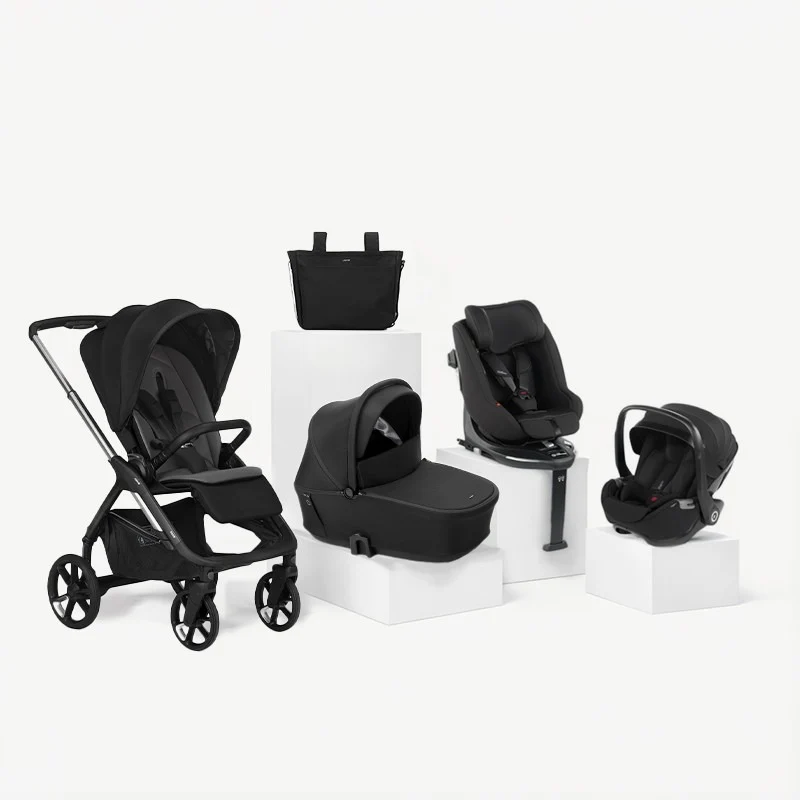 Kit completo: Trio Keep 2 + navicella Sleep + seggiolino auto Kombibaby + seggiolino Kombikid Janè