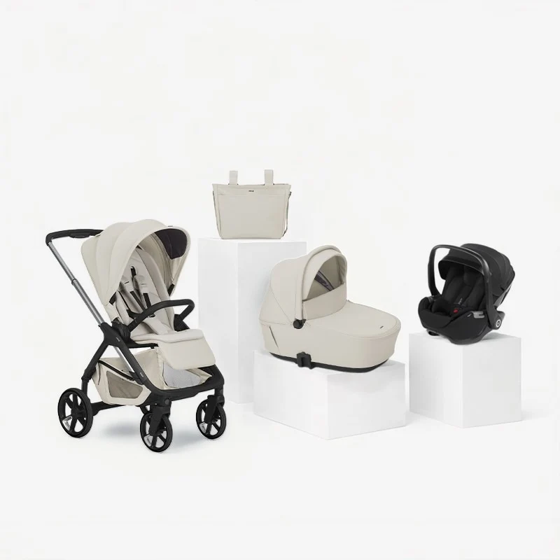 Trio Keep 2 + navicella Sleep + seggiolino auto Kombibaby Janè