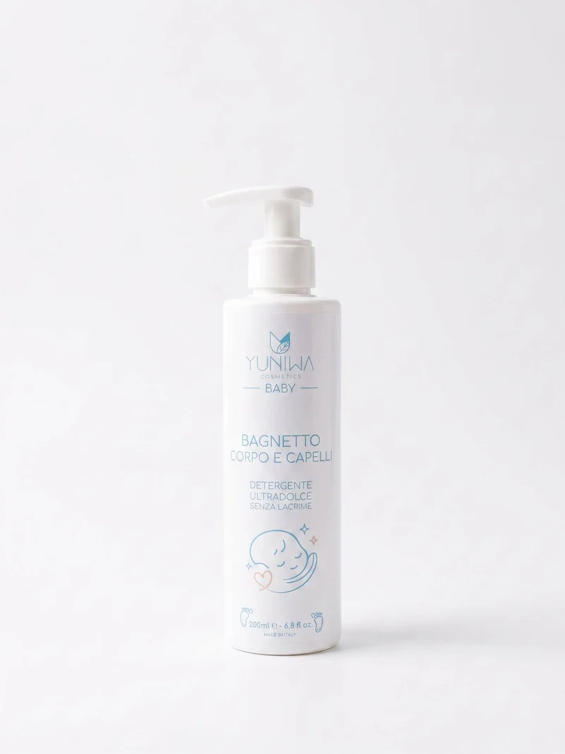 Bagnetto Corpo e Capelli Detergente Delicato Senza Lacrime