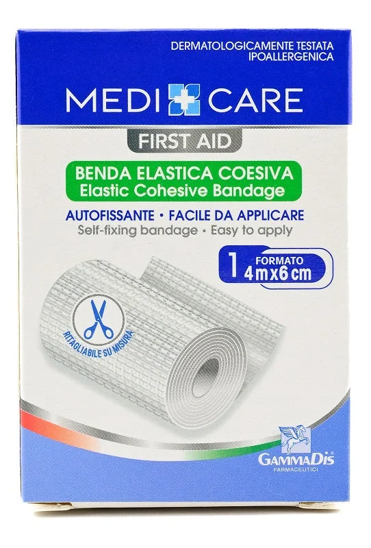 Benda Medicare Coesiva cm 6x4 m Medicare