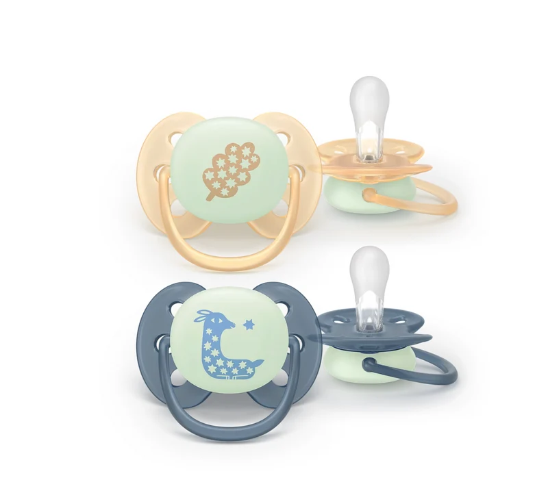 Succhietti Ultra Soft Night 6-18 M Philips Avent
