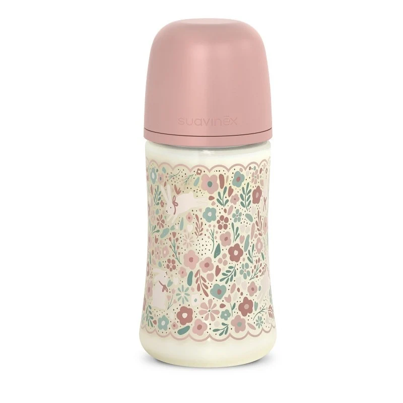 Biberon 270 ml con Tettarella Flusso Medio Suavinex