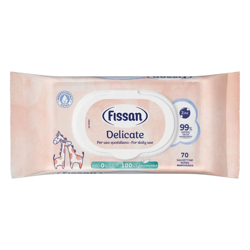 Fissan Salviette Delicate 70 pezzi