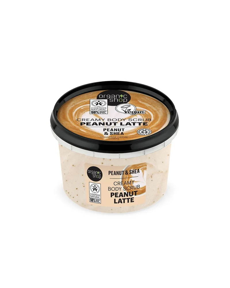 Scrub corpo cremoso al latte di arachidi