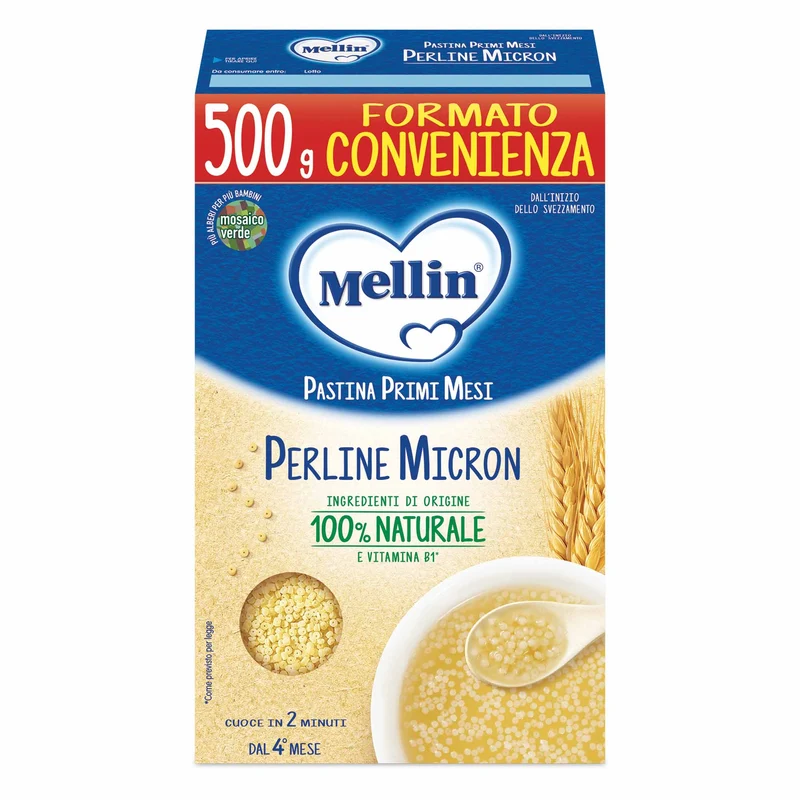 Mellin Pastina Perline Micron 500 g