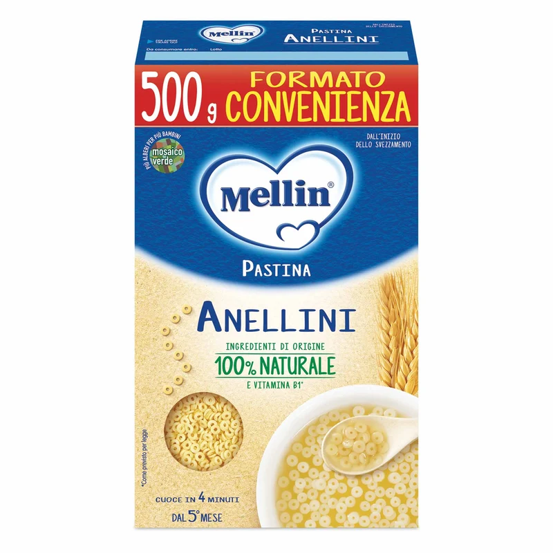 Mellin Pastina Anellini 500 g