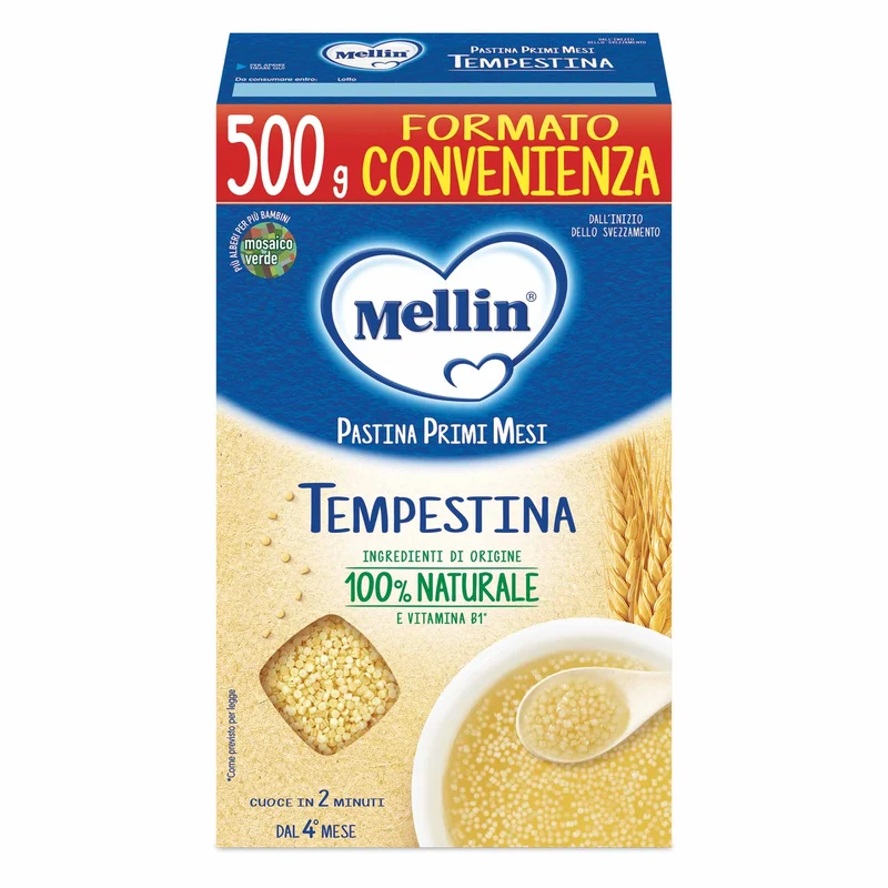 Mellin Pastina Tempestina 500 g
