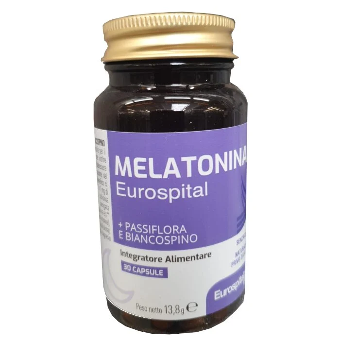 Eurospital Melatonina Passiflora E Biancospino 30 Capsule