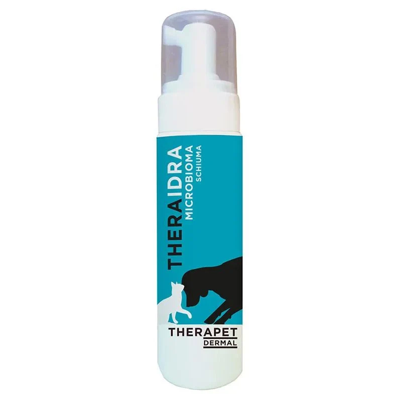 Therapet Dermal Theraidra Microbioma Schiuma Per Cani/Gatti 200ml