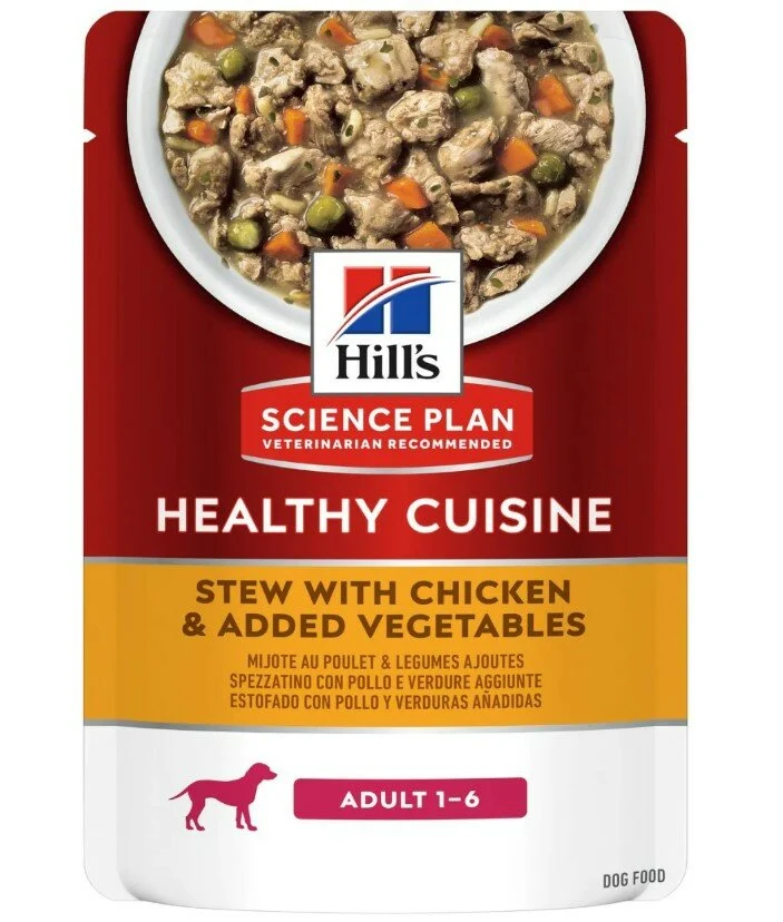 Hill's Science Plan Healthy Cuisine Cane Adult Al Pollo 90gr