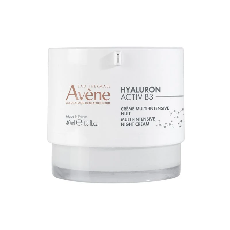 Eau Thermale Avène Hyaluron Activ B3 Crema Notte Multi-Intensiva Antirughe 40ml