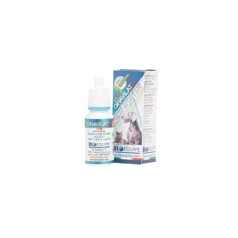 Bioequipe GravilatB Mangime Complementare Liquido Per Cani E Gatti 30ml