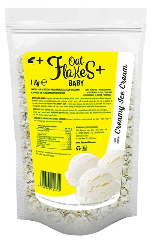 4+ Nutrition Oat Flakes+ Cream 1kg