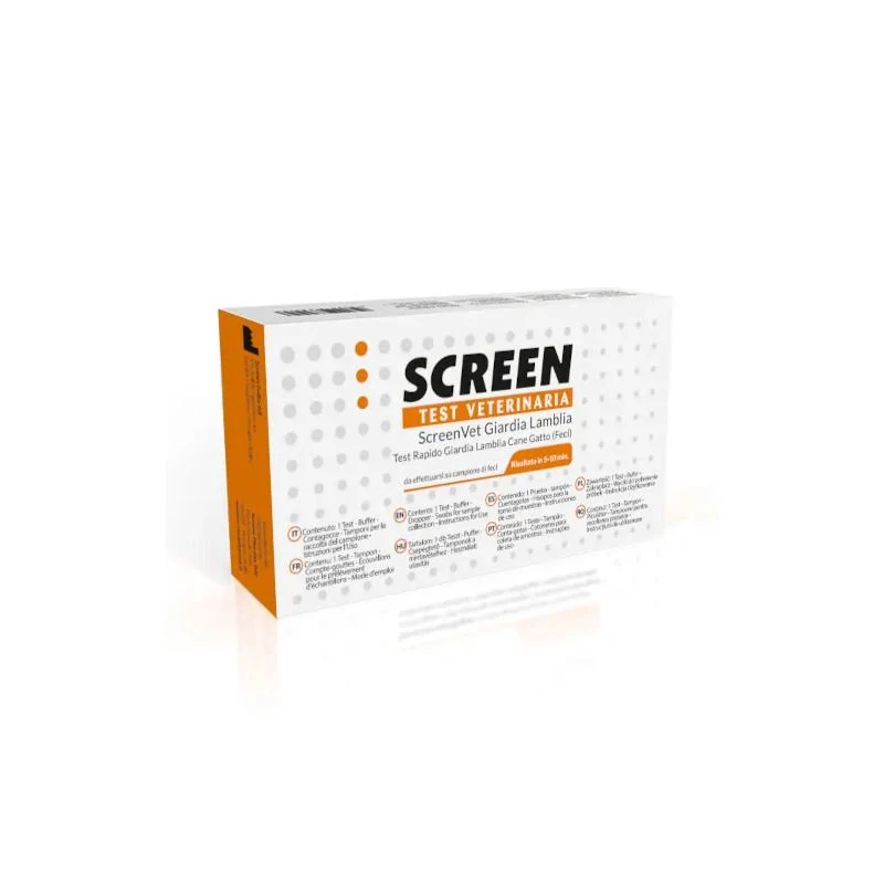 ScreenVet Giardia Lamblia test veterinario per cani e gatti