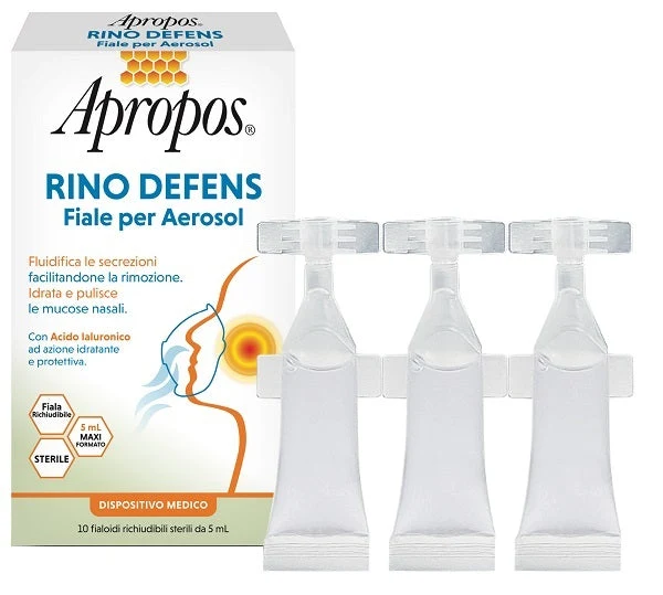 Apropos Rino Defens Fiale per Aerosol 10 Flaconcini