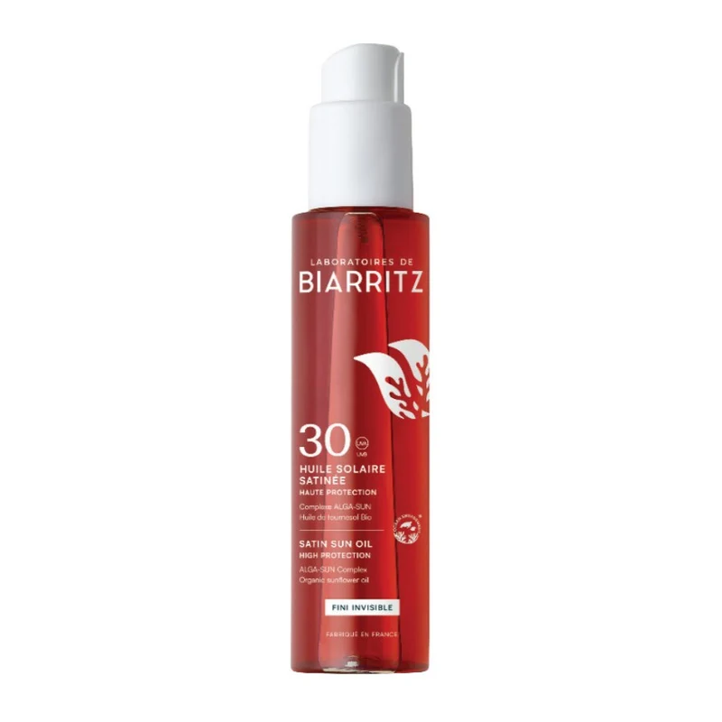Olio Solare Invisibile Viso, Corpo e Capelli SPF30