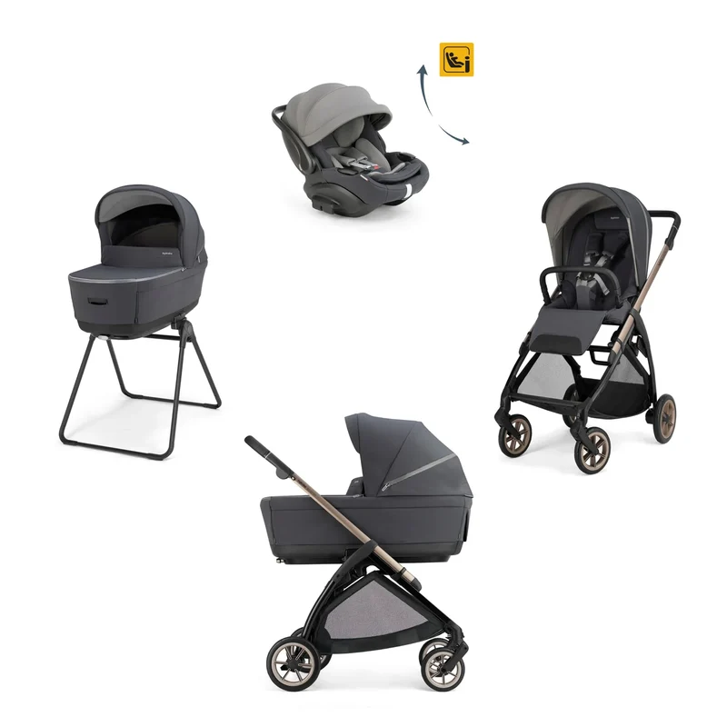 Trio Electa Darwin Recline Evo inglesina 2026 + Dispositivo anti-abbandono Tippy