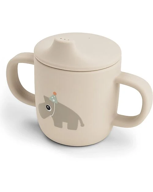 Tazza 120 ml con Due Manici e Beccuccio in Silicone Done by Deer