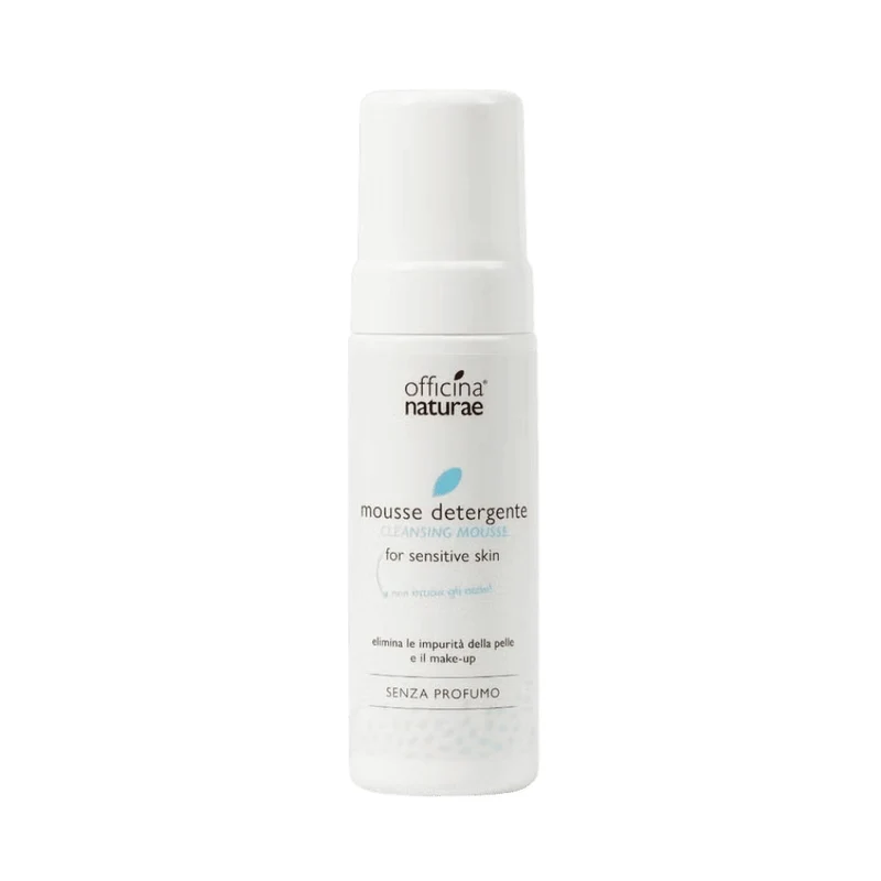 Mousse Detergente Viso Senza Profumo per Pelli Sensibili