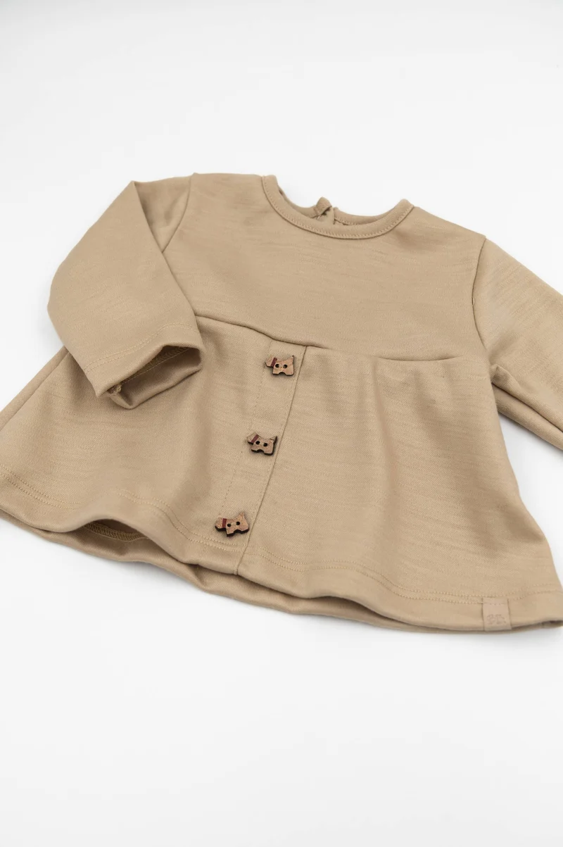 Maglia con bottoncini frontali Bamboom